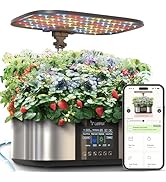 LetPot LPH-Max Hydroponics Growing System Kit, 21 Pods APP &amp; WiFi Automatic Controlled Smart Indo...