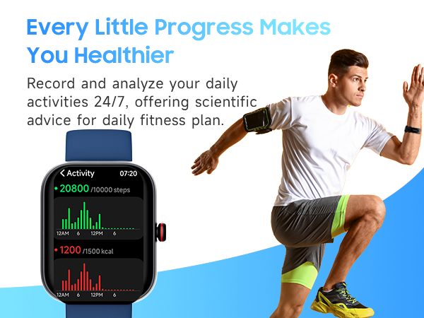 step tracker watch for women men