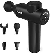 Mebak 7 Massage Gun, Massage Gun Deep Tissue for Pain Relief, Muscle Massager for Home, Office & ...
