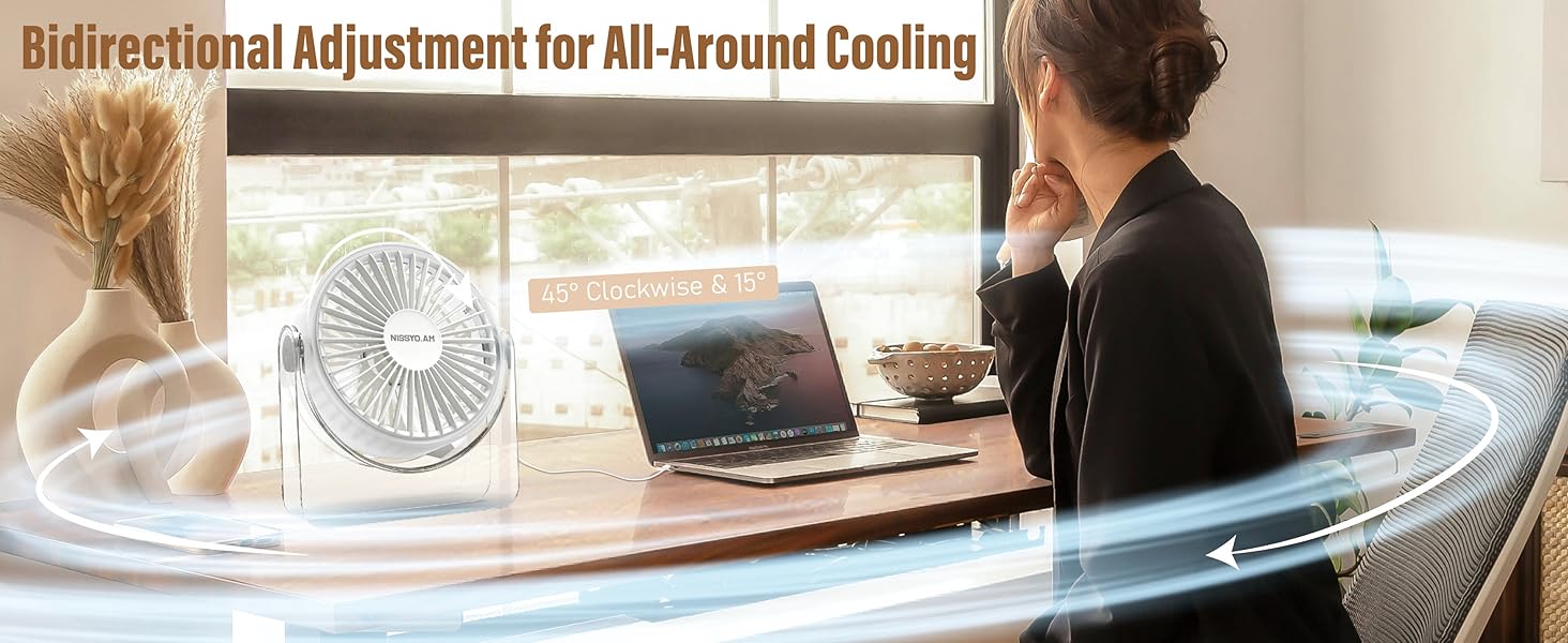 usb desk fan