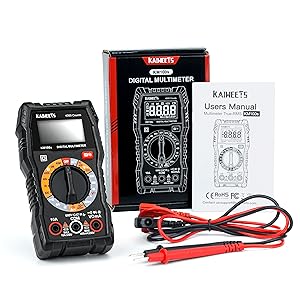 DC AC Voltmeter Continuity Diode Resistance Electrical Testing