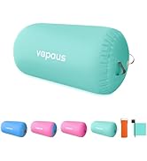 Vapaus Gymnastics Air Barrel Inflatable Tumbling Roller Mat Back Handspring Trainer Air Tumbler O...