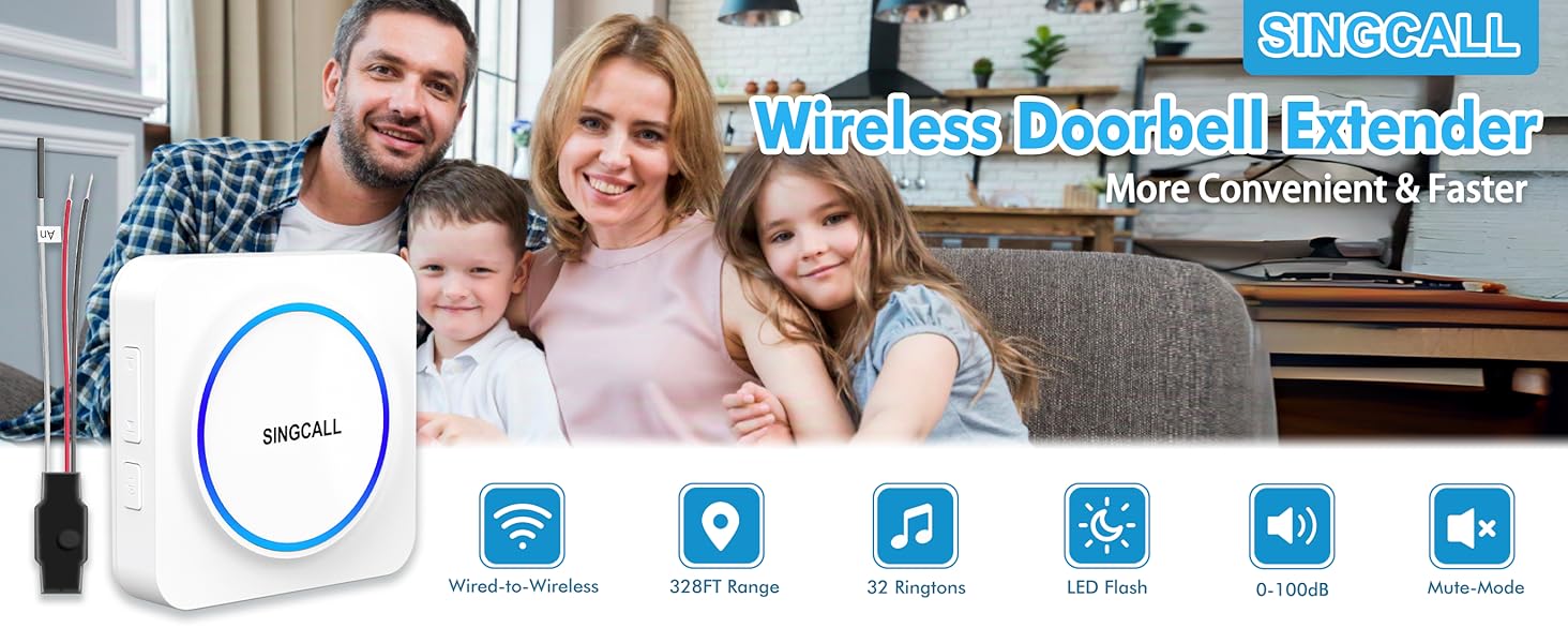 Wireless Doorbell Extender