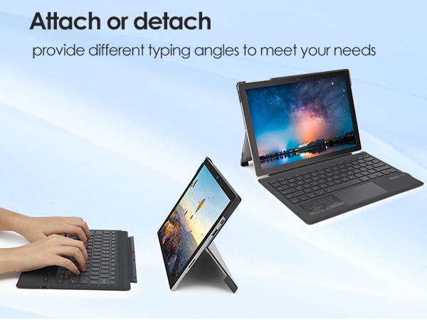 detachable keyboard for Surface Pro