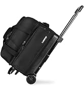 LARIPOP Dual Roller 2-Ball Bowling Bag, Featuring a Separate Large Shoe Compartment Capable, a 3-...