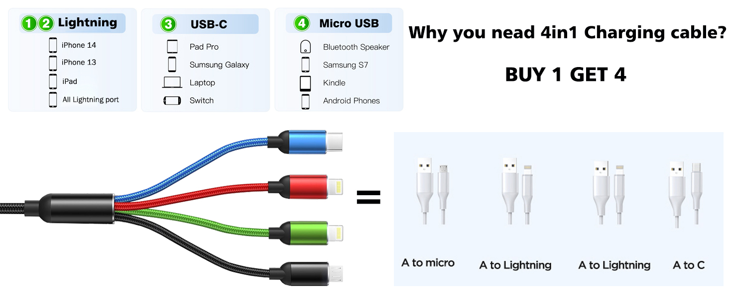 multi charging cord