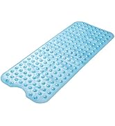 AmazerBath Bathtub Mat Non Slip Bath Mat for Tub, 40 x 16 Inches, Shower Mat Non Slip with Suctio...