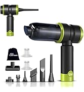 Handheld Car Vacuum with 15000PA Power, 4 in 1 Small Powerful Cordless Vacuum Cleaner &amp; Air Duste...