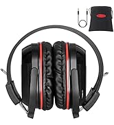 SIMOLIO Universal IR Wireless Headphones for Car DVD/TV, 2 Channel Infrared Headphones for Kids w...