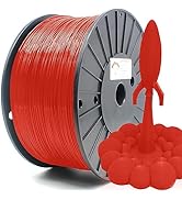 Reprapper Red PLA 1.75 Filament for 3D Printer (± 0.03mm) 11lb (5kg)