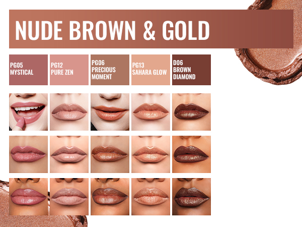 Nude &amp; Bronze Lipstick