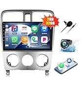 2G+32G Car Radio for Subaru Forester 2002-2008 with Wireless CarPlay Android Auto 9" Touchscreen ...