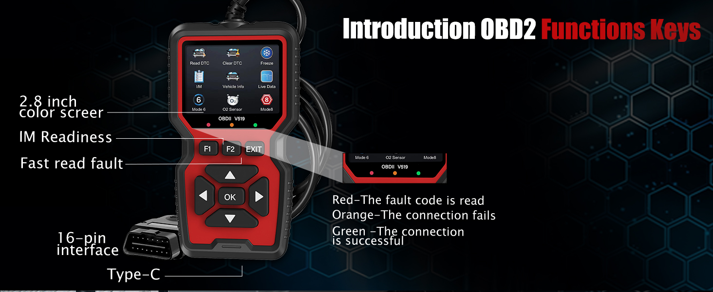 OBD2 Scanner Diagnostic Tool