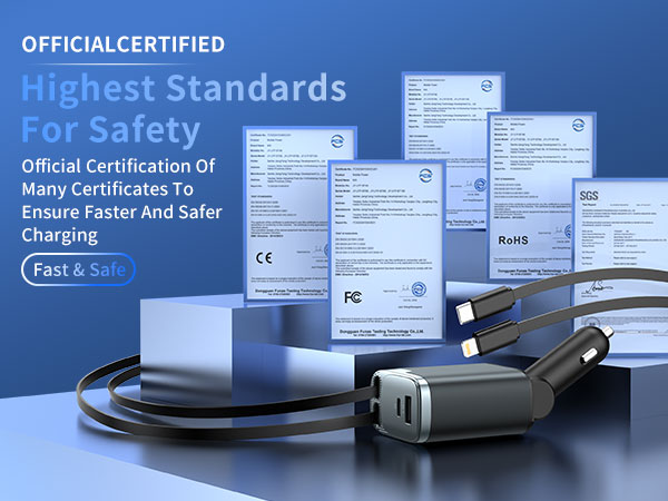 car charger adapter Fast &amp; Safe