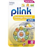 Plink Garbage Disposer Freshener and Cleaner, Sink Disposal Odor Eliminator, Quick and Easy-to-Us...