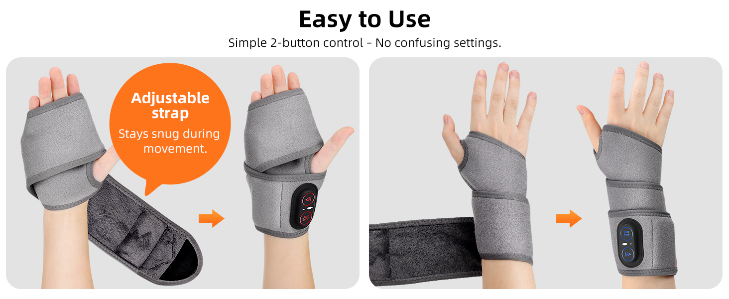 wrist heating pad