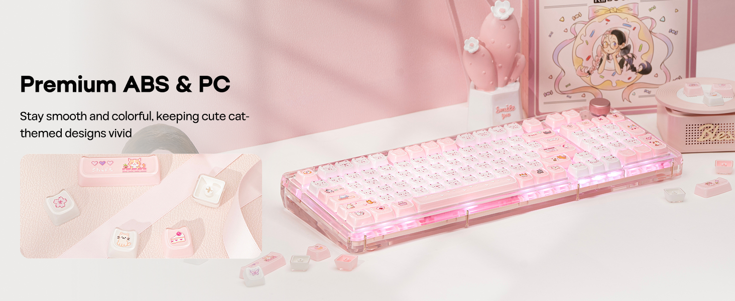 Mewsic Keycaps