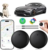 RGIMF GPS Tracker for Vehicles No Subscription, Car Tracker Tag for Android &amp; iOS, Bluetooth Trac...