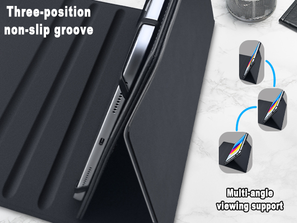 Universal Tablet Backlit Keyboard Case Black - 10