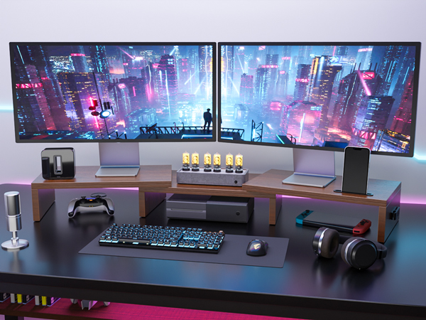 Dual Monitor Stand Riser