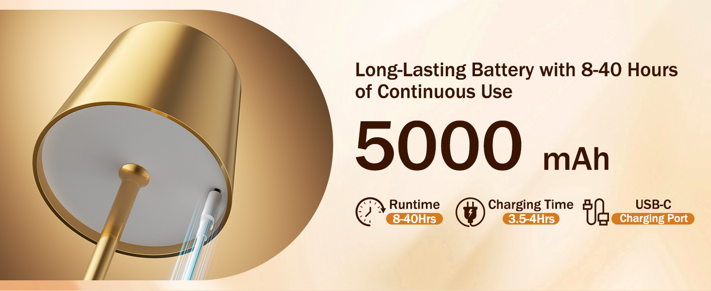 battery operated table lamp