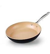 Cooks Standard Hard Anodized Nonstick Frying Pan, 8-inch Ceramic Non Stick Skillet, Induction Coo...