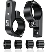 VAZESWIN 2 PCS Light Bar Mounts, Aluminium Alloy Roll Bar Clamp, Sturdy Motorcycle ATV UTV Truck ...