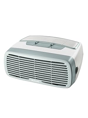Holmes Small Room 3-Speed HEPA Air Purifier with Optional Ionizer, White