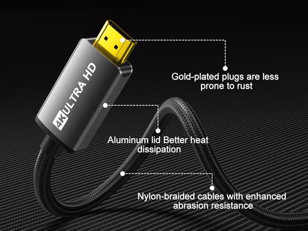 4k dp to hdmi cable