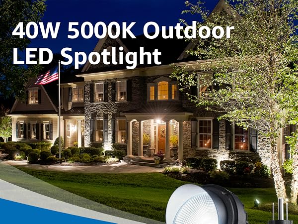 outdoor spotlight