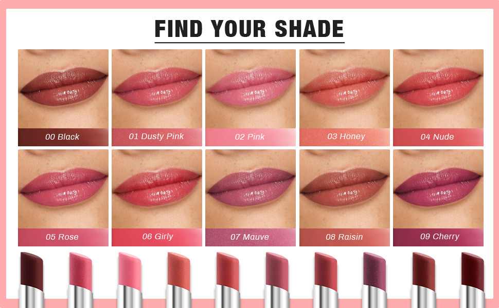 evpct Black Honey Lipstick Tinted Lip Balm Stain