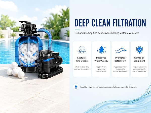 POOL FILTER BALLS