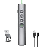 Metal Presentation Clicker with Laser Pointer for Powerpoint Presentations Powerpoint Clicker Rem...