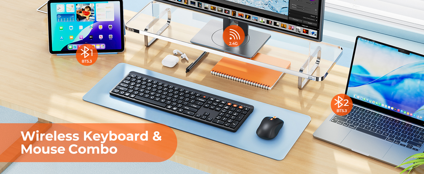 wireless keyboard and mouse