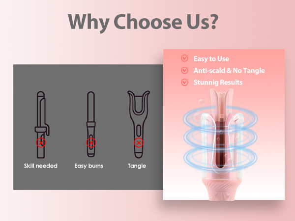 Easy to get stunning curls