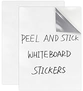 Dry Erase Board Sticker- Whiteboard Stickers-8.27''x11.69'' Removable Dry Erase Sheets- Fridge Dr...