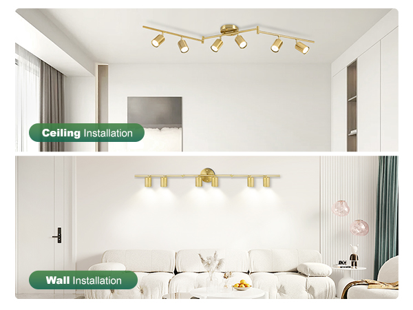 6 Ways Track Lighting Gold