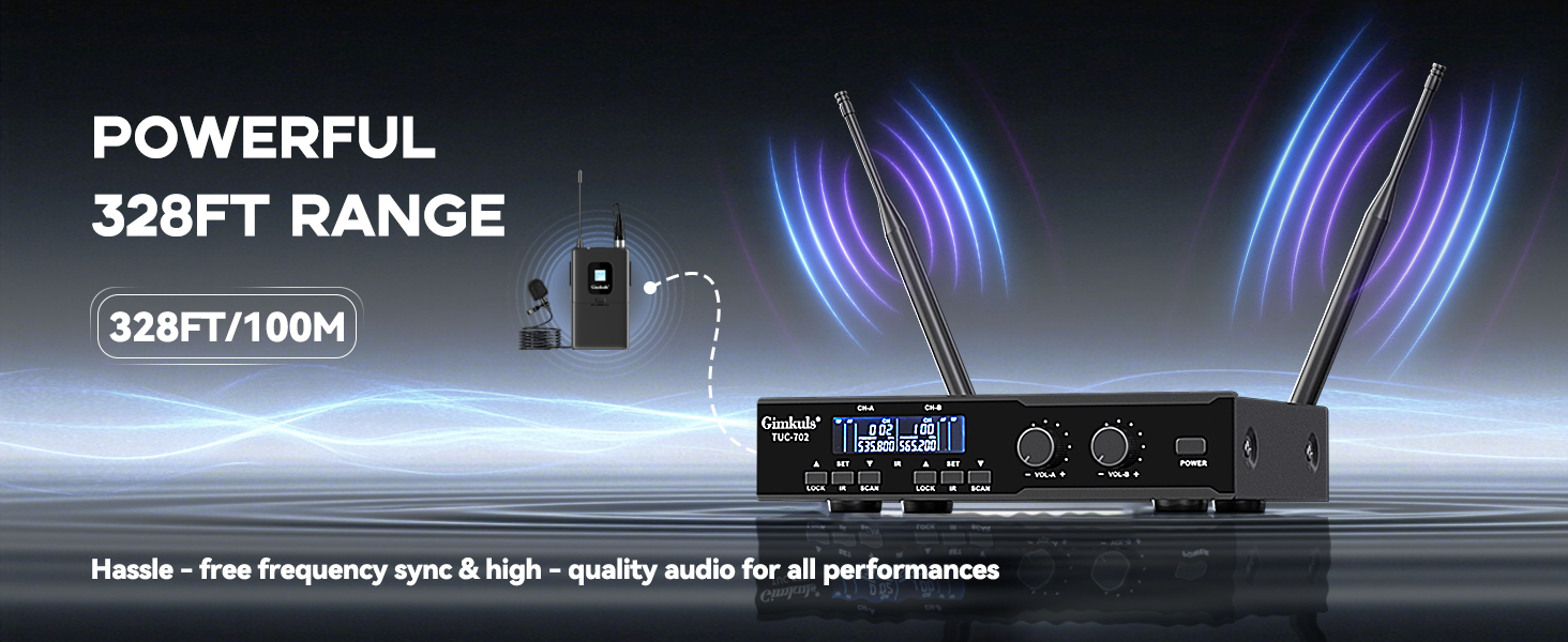 Hands-Free Clip-on Microphone for Vlogging, Interview Lapel Mic for Teachers and YouTubers.