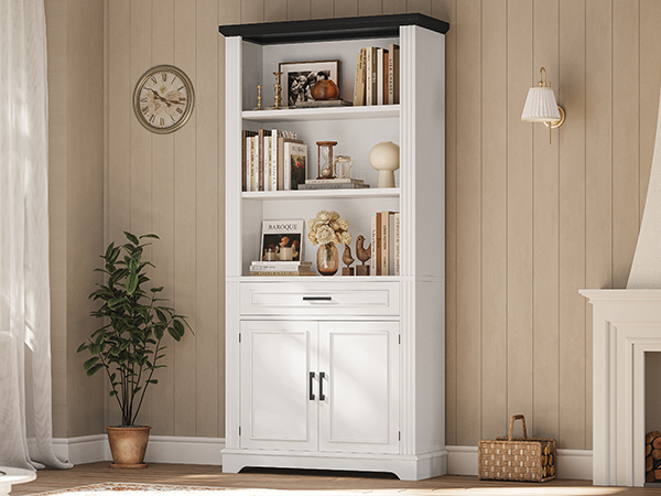 Farmhouse Bookshelves and Bookcases 