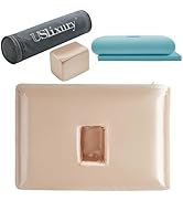 USlixury Piercing Pillow - Ear Piercing Pillow with Foam Plug, 18x12 Large Donut Plilow with 4.7x...