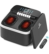COMFIER Foot Massager with Heat, FSA HSA Eligible Shiatsu Foot Massager Machine for Neuropathy Pl...