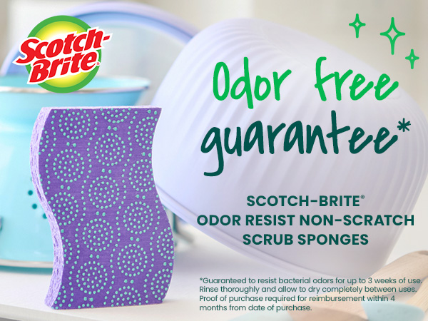Scotch-Brite Odor Resist Non-Scratch