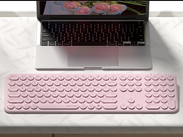 WIRELESS AND BLUETOOTH KEYBOARD