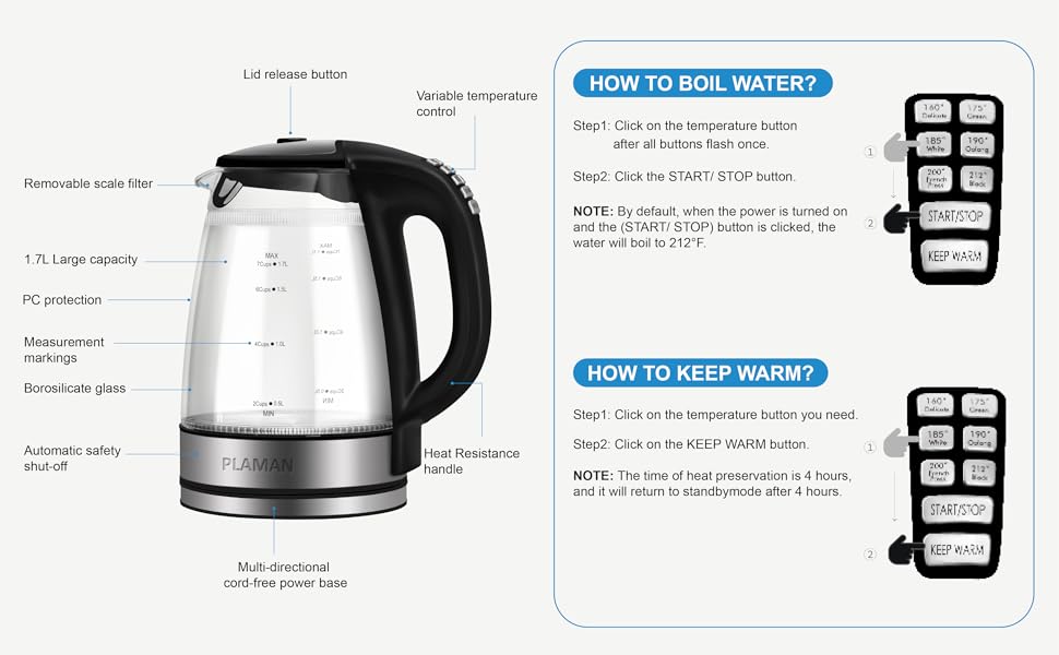 keep warm kettle