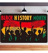 Black History Month Photo Backdrop African American Celebration Holiday Decorations Happy Black H...