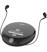 Coby Portable Compact Anti-Skip CD Player – Lightweight &amp; Shockproof Music Disc Player w/ Pro-Qua...
