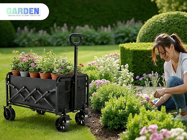 Collapsible wagon cart