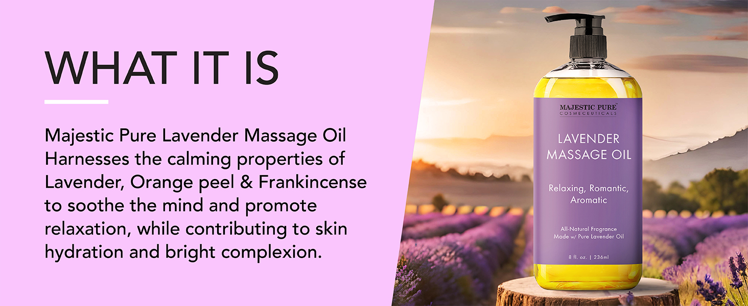 lavender massage oil