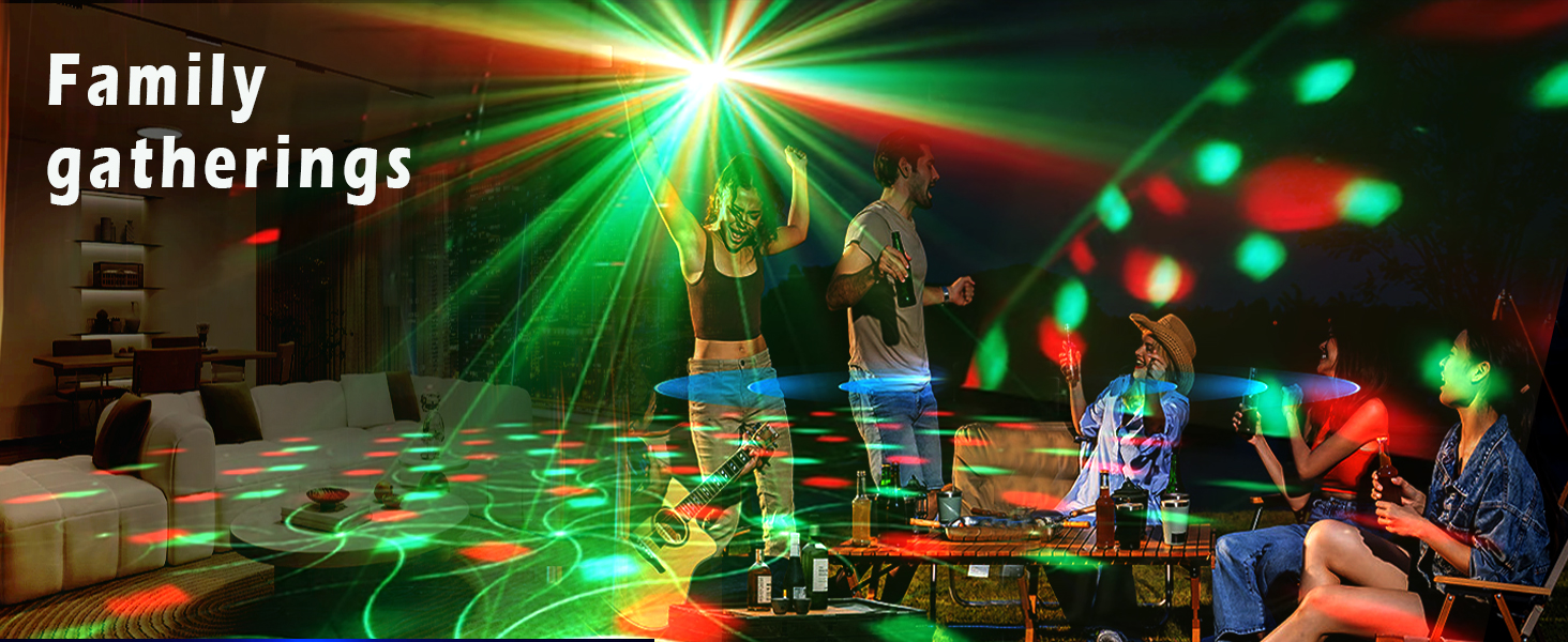 Party Lights Disco Ball Light Dj Disco Night Lights Stage Starry Sky Lights