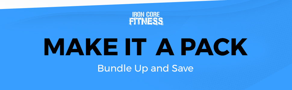 Make it a pack. Bundle Up and Save.